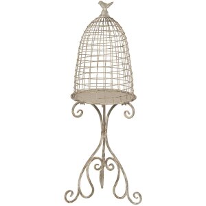 Decorazione Birdcage 36x31x91 cm crema 5Y0811