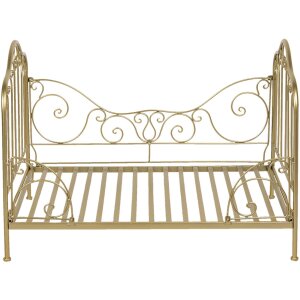 Letto per cani 80x53x58 cm oro 40180GO