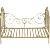 Letto per cani 80x53x58 cm oro 40180GO