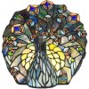 Lampada da tavolo Tiffany 32x30 cm E14-max 1x40W multicolore 5LL-6044