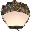 Lampada da tavolo Tiffany 32x30 cm E14-max 1x40W multicolore 5LL-6044