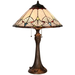 Lampada da tavolo Tiffany Ø 51x78 cm multicolore...