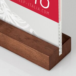 Dresda Cornice acrilica 15x20 cm marrone