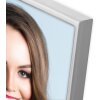 Portafoto in metallo Silvia 10x15 cm argento lucido