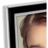 Cornice lucida Delfi 10x15 cm nero