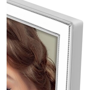 Cornice lucida Delfi 10x15 cm bianco
