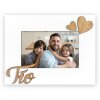 Portafoto in legno Tio 10x15 cm bianco