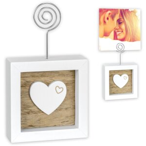 Foto Clip Cecilia bianco 7x12 cm
