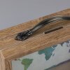 Scatola di legno Jacob 6,5x21x17 cm marrone Salvadanaio