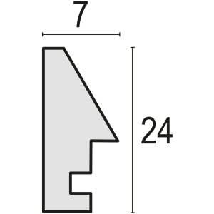 ZEP Cornice Dora 13x18 cm bianco