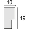 Cornice Newton 13x18 cm bianco
