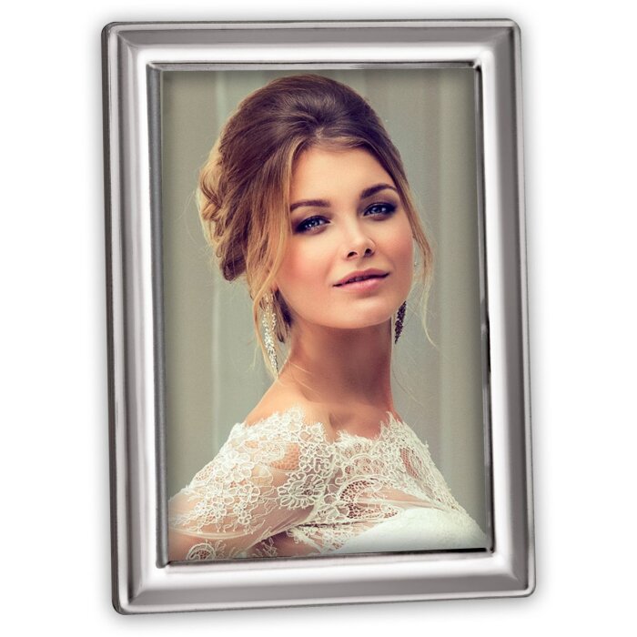 Cornice lucida Lidia 10x15 cm argento