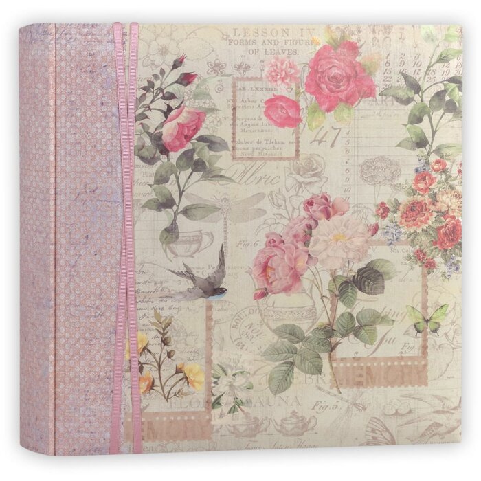 ZEP Album fotografico Ophelia rosa 32x32 cm 100 pagine bianche