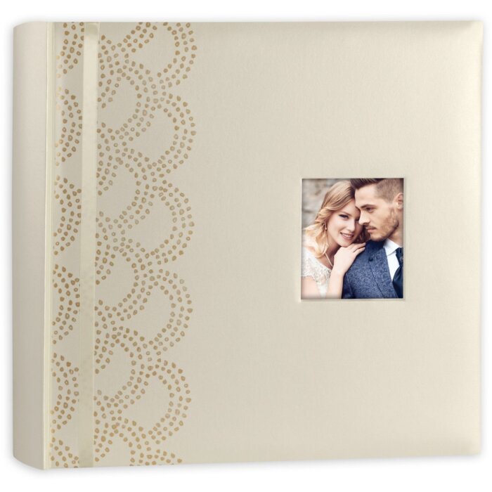ZEP Album di nozze Anais 32x32 cm oro 100 pagine bianche