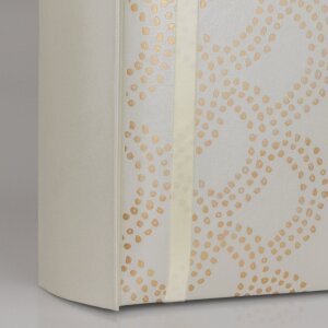 ZEP Album di nozze Anais 32x32 cm oro 100 pagine bianche