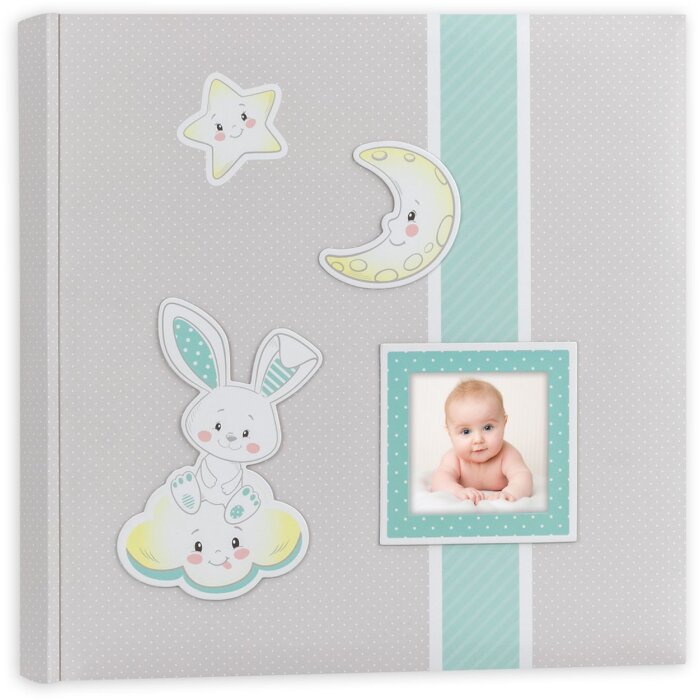 Album per bambini Fred 32x32 cm blu