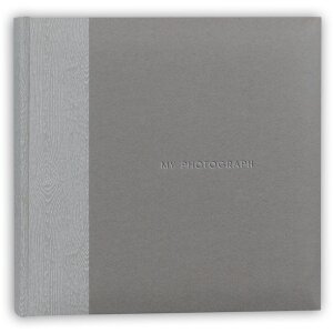 Album fotografico Luis 24x24 cm grigio