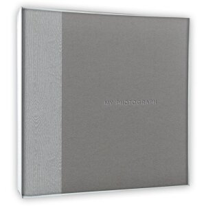 Album fotografico Luis 24x24 cm grigio