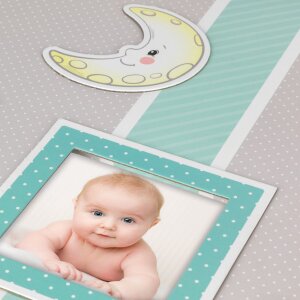 Album per bambini Fred 24x24 cm blu
