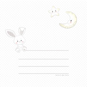 Album per bambini Fred 24x24 cm blu