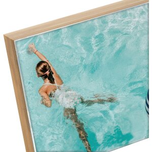 Cornice magnetica in bambù 10x15 cm e 15x20 cm