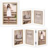 ZEP Portafoto in legno Ayas bianco da 10x15 cm a 30x45 cm