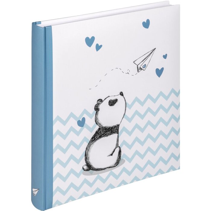 Walther Baby Album Little Panda blu 28x30,5 cm 50 pagine bianche