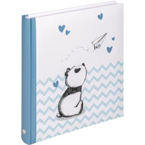 Walther Baby Album Little Panda blu 28x30,5 cm 50 pagine...