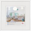 Walther Cornice in plastica New Lifestyle 13x13 cm bianco