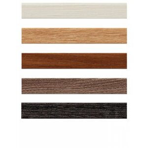 Cornice in legno Fiorito 30x45 cm Grigio scuro
