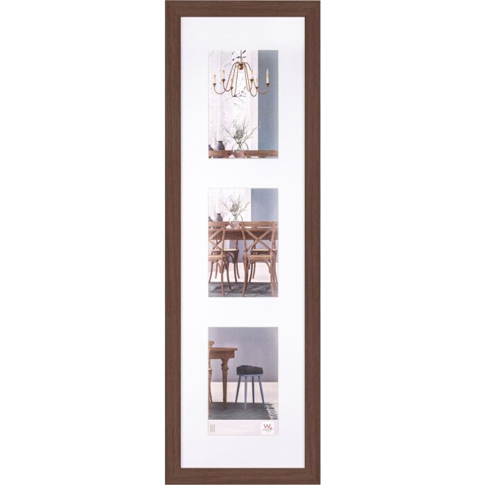 Walther Galleria fotografica Fiorito 3 foto 13x18 cm rovere scuro