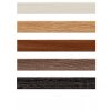 Walther Cornice in legno Fiorito 20x30 cm grigio scuro con passepartout 13x18 cm