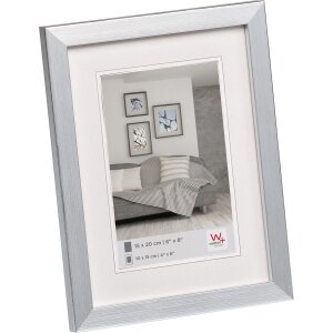 Cornice per foto Costruzione 18x24 cm argento