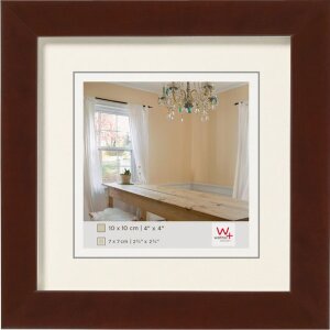 Walther Cornice in legno Pepper 15x15 cm noce