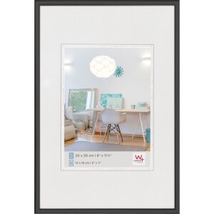 Walther Cornice in plastica New Lifestyle 10x13 cm nero