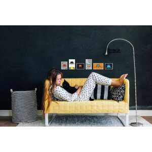 Walther cornice in plastica New Lifestyle 15x15 cm oro