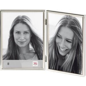 Walther Cornice doppia Chloe 2 foto 9x13 cm argento...
