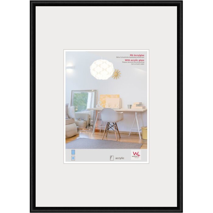 Cornice New Lifestyle 50x60 cm vetro acrilico nero