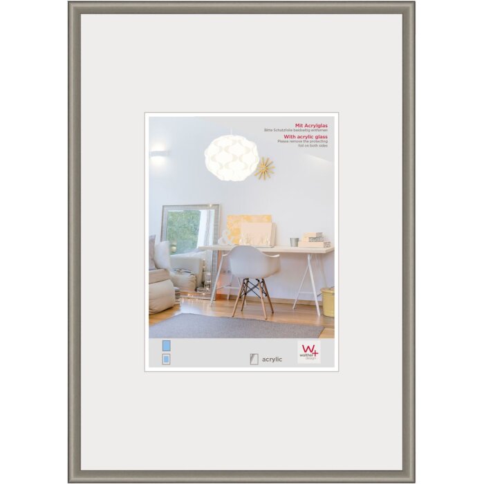 Cornice New Lifestyle 60x80 cm acciaio vetro acrilico