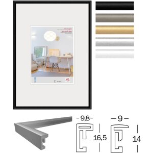 Walther Cornice in plastica Nuovo stile di vita con vetro...