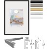 Walther Cornice in plastica Nuovo stile di vita con vetro acrilico