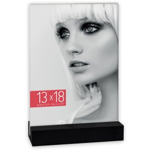 ZEP Dresda Cornice per foto in acrilico 10x15 13x18 15x20 Bianco/nero/natura