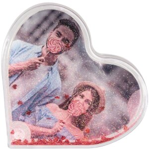 Cornice acrilica Cuore 9,4x7,6 cm