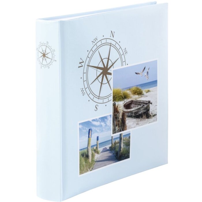 Hama Jumbo Photo Album Compass 30x30 cm 100 pagine bianche