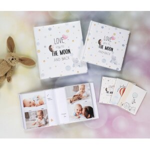 Hama Baby Album To The Moon 25x25 cm 50 pagine bianche