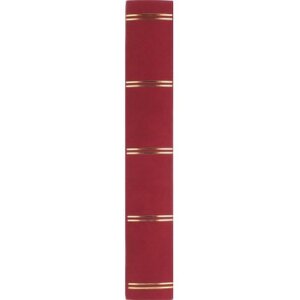 Hama album fotografico Londra rosso 34x35 cm 80 pagine bianche