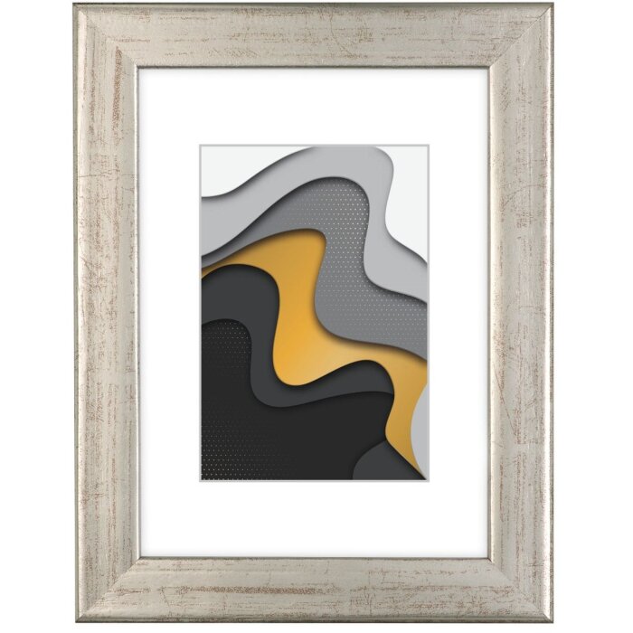 Hama Cornice in legno Vigo 40x50 cm argento