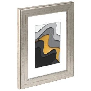 Hama Cornice in legno Vigo 40x50 cm argento