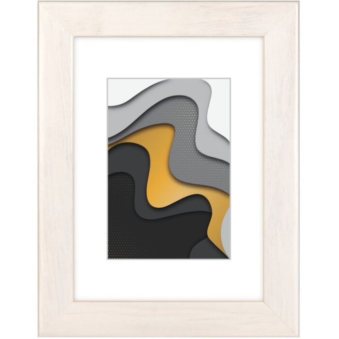 Hama Cornice in legno Vigo 30x40 cm bianco
