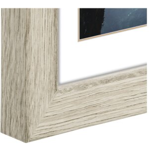 Cornice in legno Oslo 30x40 cm pino grigio